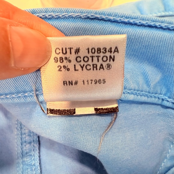 J Brand Light Neon Blue Women's Jeans 🩵 - Picture 7 of 10